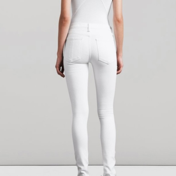 MSRP $195 Rag & Bone Blanc Skinny Jeans Size 30 - Picture 3 of 16